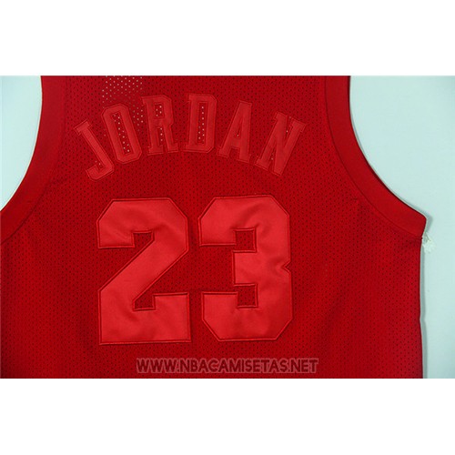Camiseta Michael Jordan NO 23 Rojo